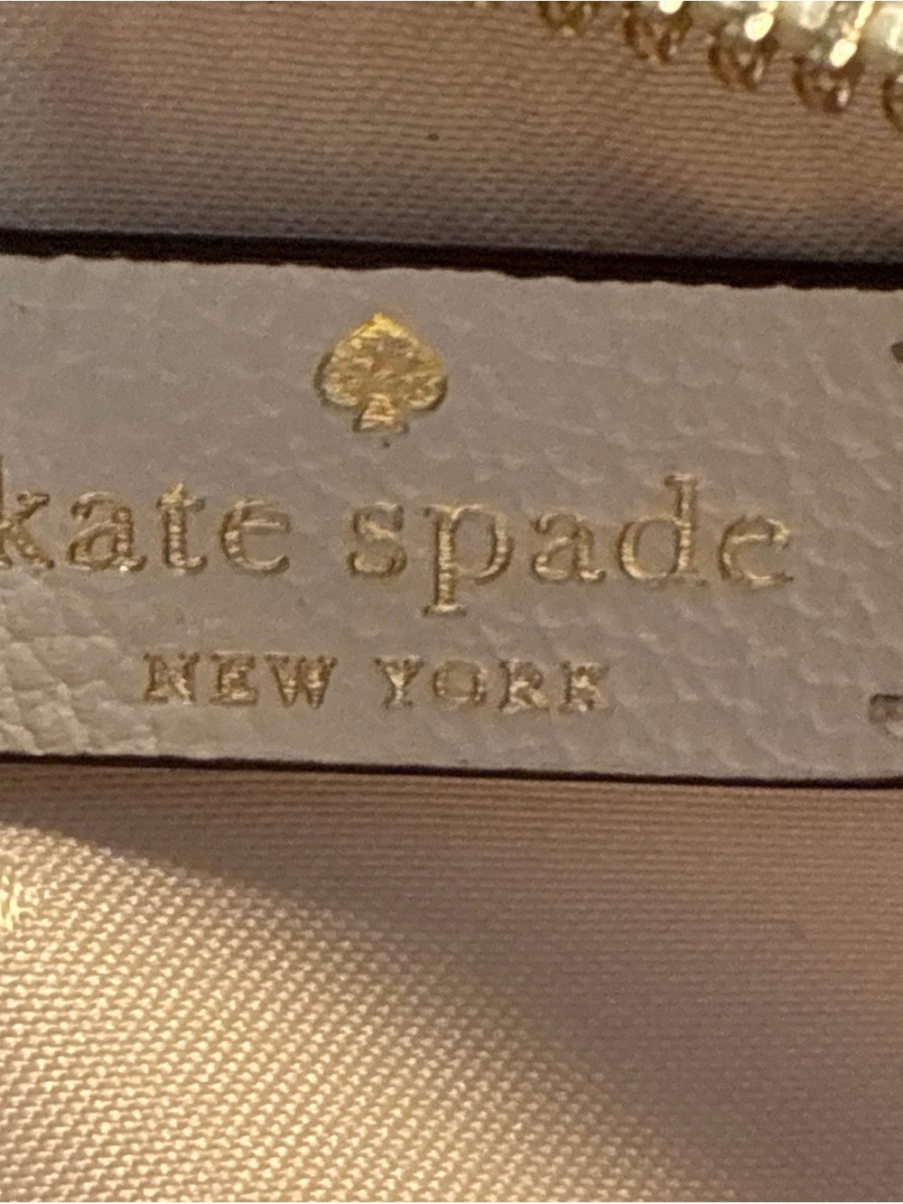 kate spade white sunglasses case with blue graphic - Picture 6 of 6